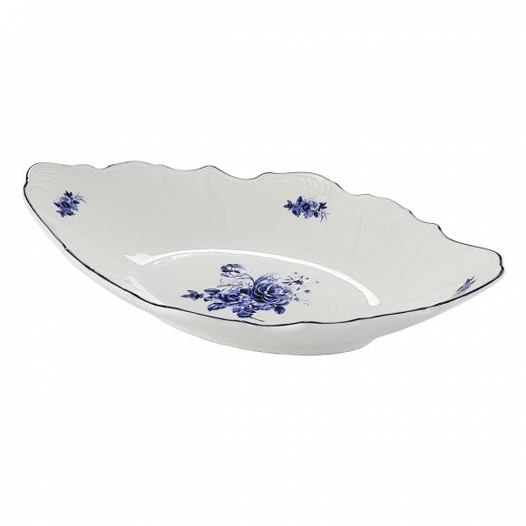 Блюдо сервировочное, 33*21,5 см, 800 мл Blue Flower P.L. Proff Cuisine NY-ZBA4706X6 /6/
