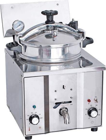 Фритюрница 16л Hurakan HKN-EPF16 под давлением Фритюрница 16л Hurakan HKN-EPF16 под давлением