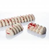 Форма силиконовая PAVOFLEX для пирож. 3D "Завидный" 360х50мм h36мм, 410мл, 5 ячеек Pavoni PX4320S