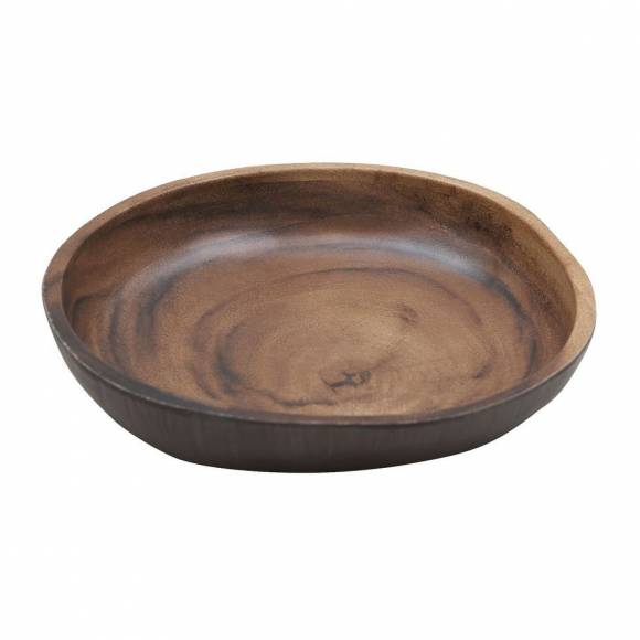 Блюдо поднос меламиновый 16*15.5*3см P.L. Аfrican wood 2 531406-TAI