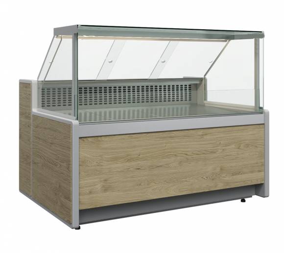 Витрина универсальная Полюс GC111 SV 0,94-1 (1010 (Мариель)) без боковин