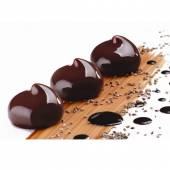 Форма силиконовая PAVOFLEX для пирож. 3D "Капля" d66мм h47мм, 100мл, 12 ячеек Pavoni PX4302S