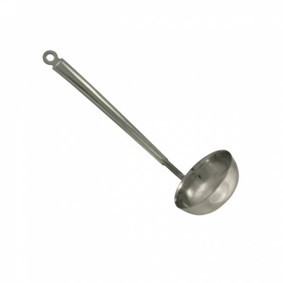 Половник 0,15 л. L ручки 23 см. d=9 см. нерж. Половник 0,15 л. L ручки 23 см. d=9 см. нерж.