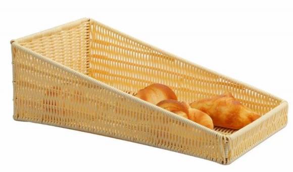 Подставка плетеная для выкладки выпечки 46*25*5 см бежевая, ротанг, P.L. Proff Cuisine