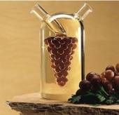 Бутылка для масла и уксуса 2в1 375/50мл Виноград в инд.уп. 2260у 54759