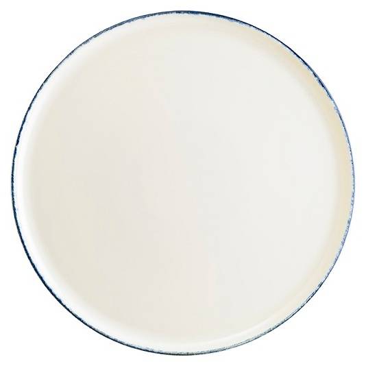 Блюдо для пиццы 320 мм фарфор Gourmet Retro Bonna E101GRM32PZ синий край