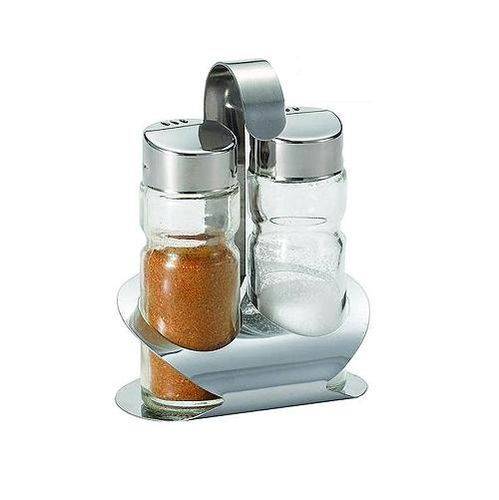 Набор для специй 2 предмета (соль, перец) "Спайс", с крюком 416 Набор для специй 2 предмета (соль, перец) "Спайс", с крюком 416