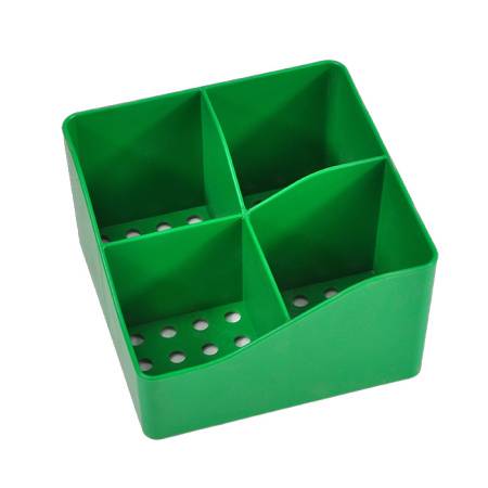 Барный организатор 4 ячейки зеленый MGprof 1749 68827 /1/