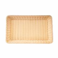 Корзина для хлеба прямоугольная 530х320х90мм полиротанг 68434 Корзина для хлеба прямоугольная 530х320х90мм полиротанг 68434