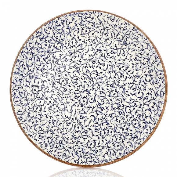 Тарелка гладкая 250мм фарфор Tinta Edera By Bone TN-ED-ZT-25-DZ /6/ Тарелка гладкая 250мм фарфор Tinta Edera By Bone TN-ED-ZT-25-DZ /6/