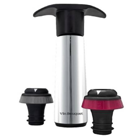 Помпа для вина + 2 пробки вакуумные нерж. VB FIC 1308 Помпа для вина + 2 пробки вакуумные нерж. VB FIC 1308