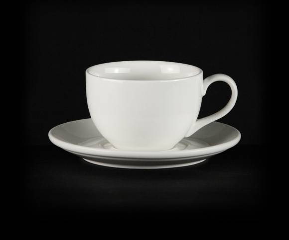 Чайная пара 200 мл Шоко Chan Wave (Classic) Ivory LQ-QC0179B/BSA фк Чайная пара 200 мл Шоко Chan Wave (Classic) Ivory LQ-QC0179B/BSA фк