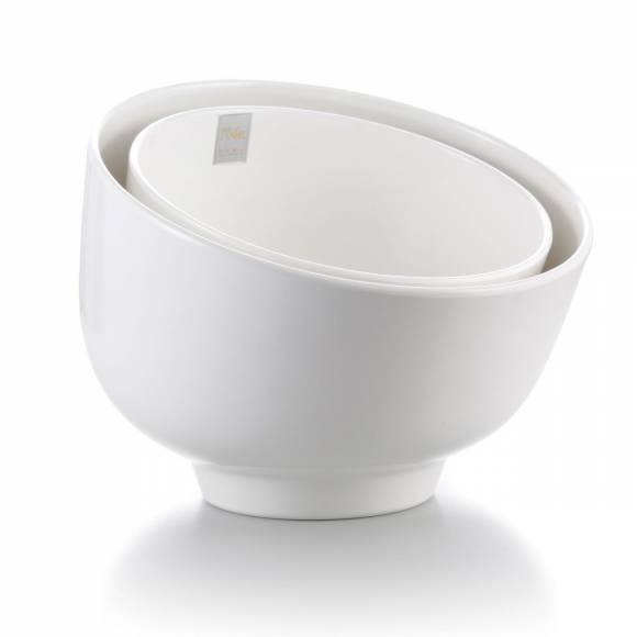 Салатник меламиновый белый 2л 221 мм h=168 мм P.L. J134530-GC