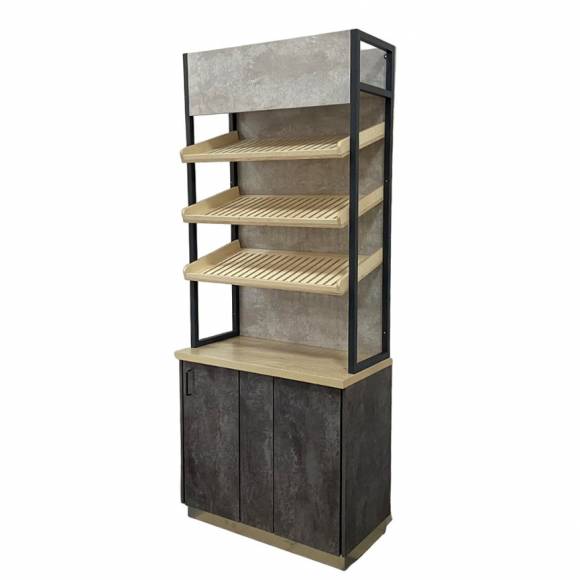 Стеллаж торговый хлебный 1000х500х2300