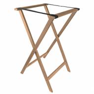 Подставка для подносов напольная коричневая (трейджек) H=83,L=47,B=43см