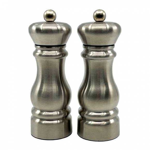 Набор из двух мельниц "Соль+Перец" 13.7см,металлические P.L. Proff Cuisine SS6615PS