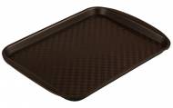 Поднос прямоугольный 425х320мм Рестола (коричневый) 422108014 8014 Поднос прямоугольный 425х320мм Рестола (коричневый) 422108014 8014