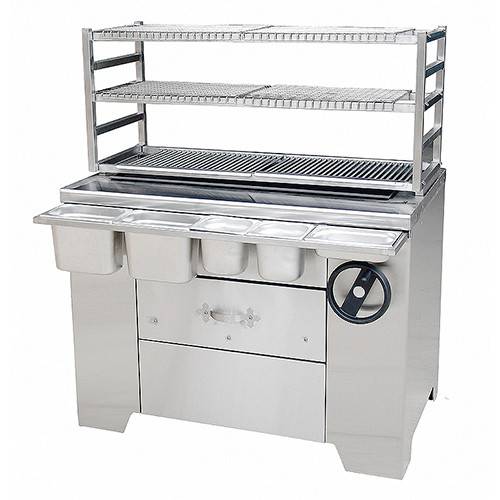 Многофункциональный угольный мангал УММ 2000мм 11310 Многофункциональный угольный мангал УММ 2000мм 11310