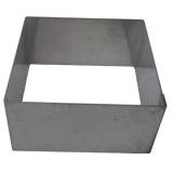 Форма кондитерская 190х190х80мм Квадрат Спика нерж.