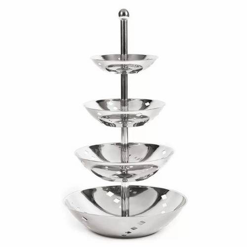 Этажерка 4 яруса, h 50 см, d 21/25/31/38 см, нержавейка, P.L. Proff Cuisine H0140D Этажерка 4 яруса, h 50 см, d 21/25/31/38 см, нержавейка, P.L. Proff Cuisine H0140D