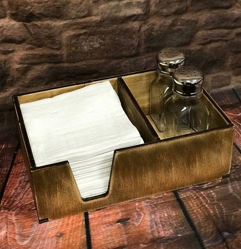 Подставка сервировочная для салфеток и специй 230х150х70мм РС1 (153001) 61261 Подставка сервировочная для салфеток и специй 230х150х70мм РС1 (153001) 61261