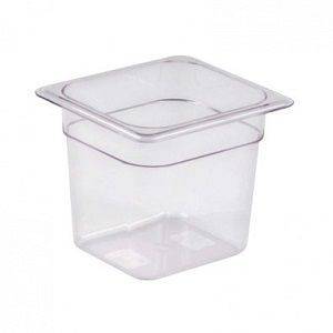 Гастроемкость GN1/6-150 прозрачная Hurakan GN-K 1/6-150 поликарбонат