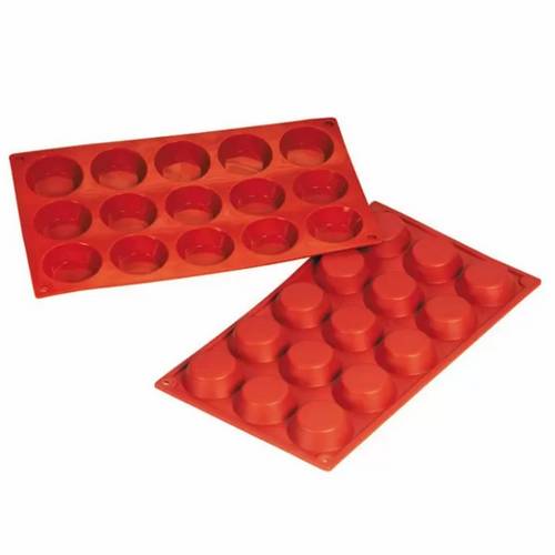 Форма силиконовая "Тарталетка" 8 ячеек d 60 мм, h 17 мм P.L. Proff Cuisine Форма силиконовая "Тарталетка" 8 ячеек d 60 мм, h 17 мм P.L. Proff Cuisine