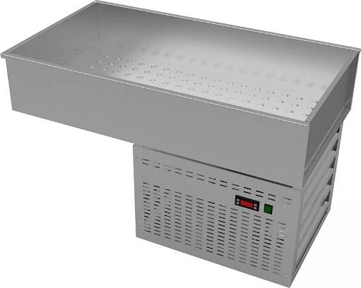 Ванна охлаждаемая встраиваемая для льда Gastrolux ВОВ-046/Л