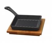 Сковорода-гриль чугун 160х160мм LAVA ECO LV P GT 1616 K4 46813