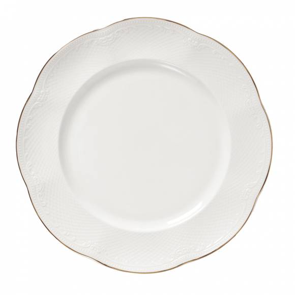 Тарелка 18 см, фарфор, Aristocrat Gold Noble 313001-Gold /6/ Тарелка 18 см, фарфор, Aristocrat Gold Noble 313001-Gold /6/