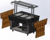 Фасад боковой универсальный Refettorio (шведский стол сдвоенный) - S2 каменная столешница Фасад боковой универсальный Refettorio (шведский стол сдвоенный) - S2 каменная столешница