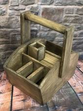 Подставка сервировочная для салфеток, украшений и приборов 230х160х240мм МП10 (153022) 61277