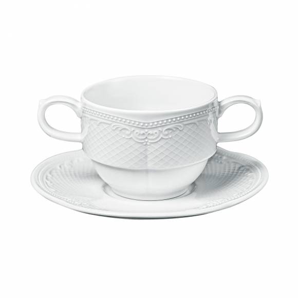 Бульонная пара 350 мл, фарфор, Aristocrat, Noble NEW 313619+313009