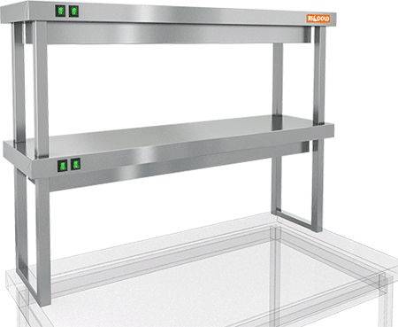 Полка тепловая двухъярусная HICOLD TP2-12/3 Полка тепловая двухъярусная HICOLD TP2-12/3