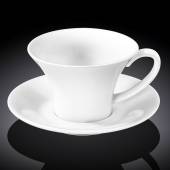 Чашка чайная с блюдцем 330мл Wilmax WL-993171/AB /6/36/ Чашка чайная с блюдцем 330мл Wilmax WL-993171/AB /6/36/