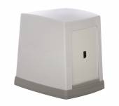 Диспенсер для салфеток Vialli белый NP80 ABS-пластик /18/