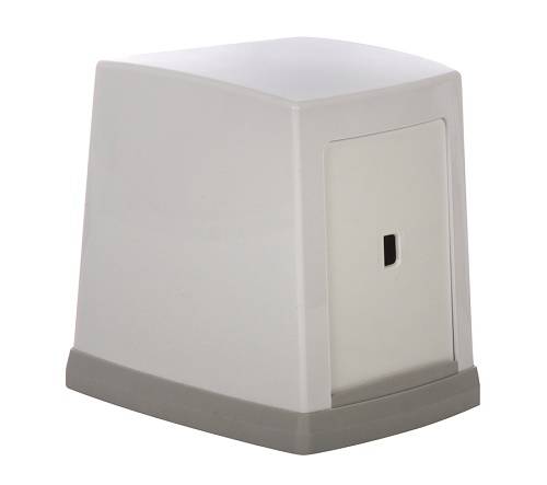 Диспенсер для салфеток Vialli белый NP80 ABS-пластик /18/