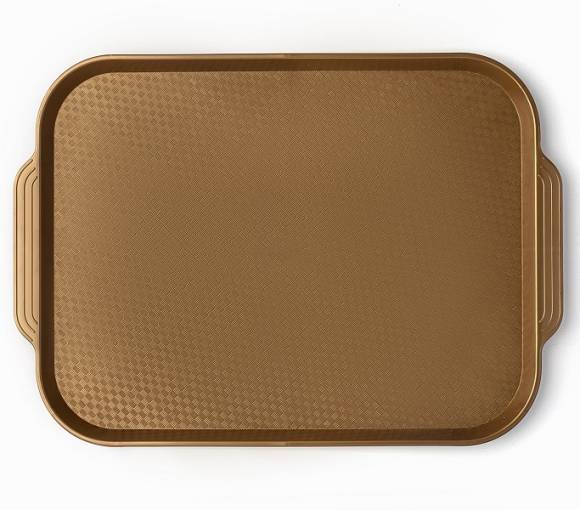 Поднос прямоугольный 45x34,5см золотой поверхность классик (508) MGprof 1730