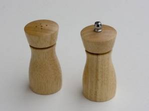Мельница для перца + солонка 10см светлое дерево SMW011A /1/24/ Мельница для перца + солонка 10см светлое дерево SMW011A /1/24/