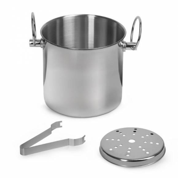 Ведро для льда 126/119мм нерж [RGS-I087] кт2865