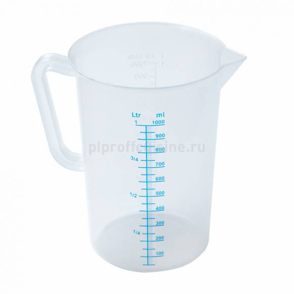 Мерный кувшин 1000мл полипропилен 86121 P.L.-Sun. 92001078 Мерный кувшин 1000мл полипропилен 86121 P.L.-Sun. 92001078