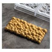 Форма д/шок. "Chocolate Bar Sparkling" 155х77мм h12мм, 100гр, 3 ячейки, п/к Pavoni PC5001