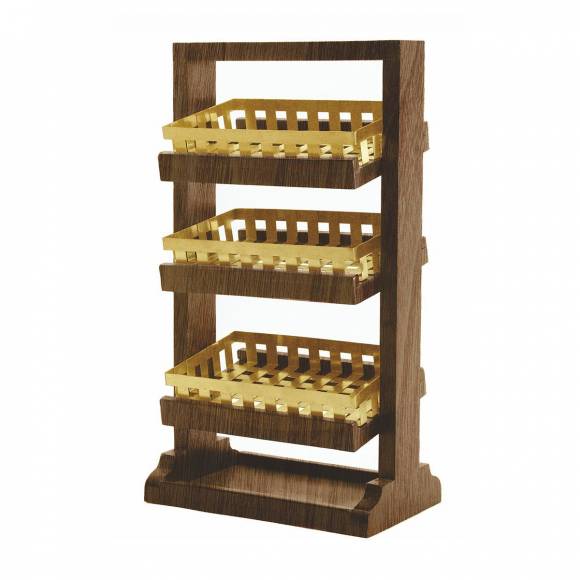 Стойка для выкладки и хранения 40.5*25*73.5 см P.L.--Hotelware STTS 6520 G Стойка для выкладки и хранения 40.5*25*73.5 см P.L.--Hotelware STTS 6520 G