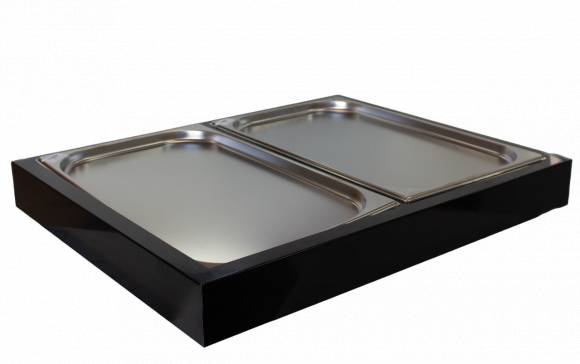 Диспенсер для гастроемкости серия RD2 прямая материал композит GN1/1-2 (цвет черный) Диспенсер для гастроемкости серия RD2 прямая материал композит GN1/1-2 (цвет черный)