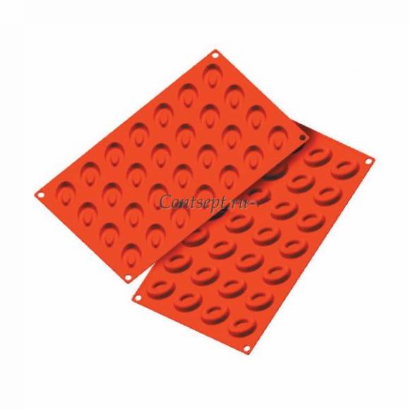 Форма силиконовая Саварин 28ячеек (d3h1.3) P.L. DS-010 81200414 Форма силиконовая Саварин 28ячеек (d3h1.3) P.L. DS-010 81200414