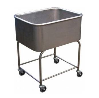 Тележка-бак для прачечной ТП26.6 ОЛДАК нерж. 80л, г/п 50кг Тележка-бак для прачечной ТП26.6 ОЛДАК нерж. 80л, г/п 50кг