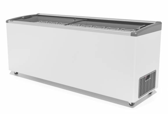 Ларь морозильный с наклонным гнутым стеклом Frostor Gellar FG 700 E v25 серый Ларь морозильный с наклонным гнутым стеклом Frostor Gellar FG 700 E v25 серый