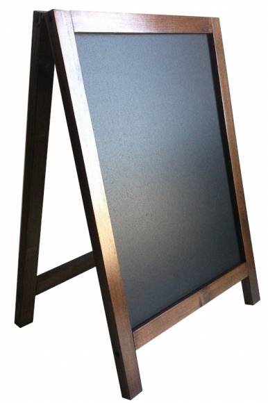 Штендер 550мм барный меловой односторонний, деревянная рама 8446. Штендер 550мм барный меловой односторонний, деревянная рама 8446.