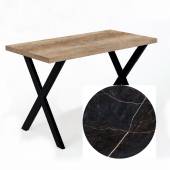 Стол прямой 1200х600х750 Х-образный Файерстоун