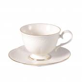 Чайная пара 250 мл, фарфор, Aristocrat Gold Noble 313608/313009-Gold /6/ Чайная пара 250 мл, фарфор, Aristocrat Gold Noble 313608/313009-Gold /6/